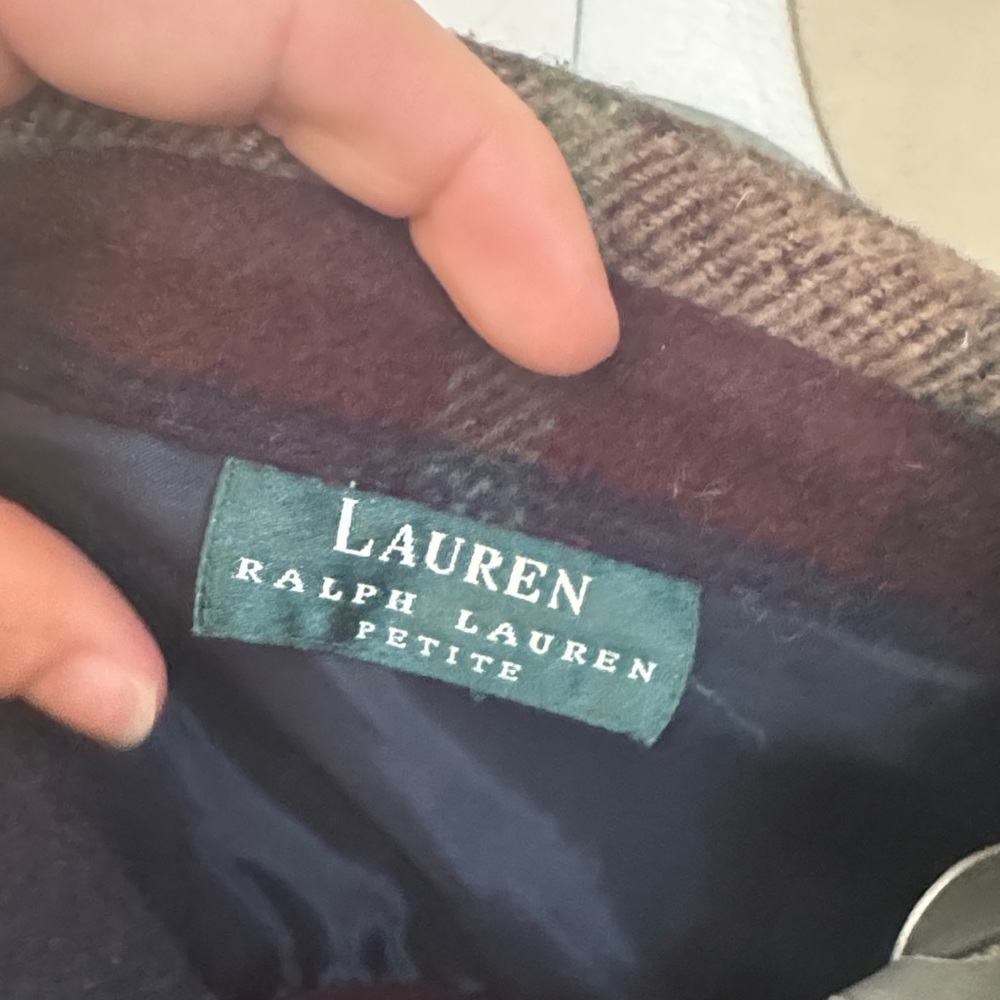 RALPH LAUREN Plaid Women's Jacket - Picture 4 of 4